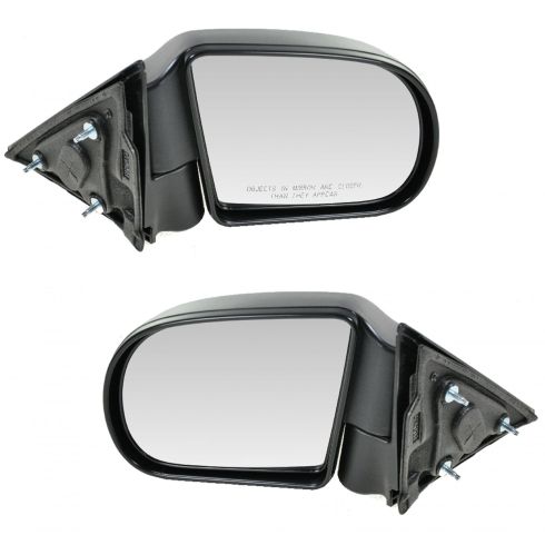 Black Textured Manual Side View Mirror Passenger Right RH for Blazer S10 Jimmy