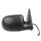 02 Avalanche Pwr Htd Folding Blk Mirror Pair