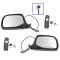 1992-96 Ford PU Bronco Power Mirror Chrome Pair