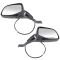 1992-96 Ford PU Bronco Power Mirror Chrome Pair