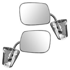 1973-91 GM Truck Manual Mirror Stainless Pair