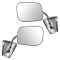 1973-91 GM Truck Manual Mirror Stainless Pair