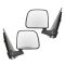 1993-97 Ford Ranger Manual Mirror Black Pair