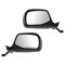 92-96 Bronco Pickup Black Manual Mirror Pair