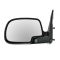 99-06 Silverado Sierra Black Manual Mirror Pair