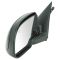 1999-02 GM Truck Pwr Htd blk w/blk cover Pair
