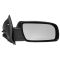 1988-05 GM Astro Safari Black Manual Mirror Pair