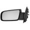 1988-05 GM Astro Safari Black Manual Mirror Pair