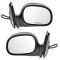 1998-02 Ford F150 Mirror Power Black Pair