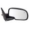 00-06 GM Truck Power Mirror Heated Pud Txted Blk Pair