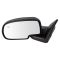 00-06 GM Truck Power Mirror Heated Pud Txted Blk Pair