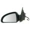 2005-07 Chevy Cobalt Mirror Power Black for 2dr Coupe Pair