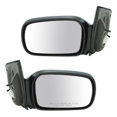 2006-11 Honda Civic Mirror Manual Pair for Coupe Model