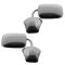 73-91 GM Truck Chrome Manual Mirror PAIR