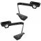 80-96 Bronco Manual Swing lock Black Mirror PAIR