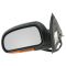 02-07 GM Isuzu Mid Size SUV Pwr Htd Mirror Man Fold w/Amber Turn Sig Cvr PAIR