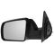 07-09 Toyota Tundra/ 08-09 Sequoia Mirror Manual w/Smooth Blk Cap PAIR