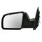 2007-09 Toyota Tundra; 2008-09 Sequoia Pwr Mirror w/Smooth Black Cap PAIR