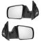 07-09 Toyota Tundra/ 08-09 Sequoia Pwr Htd w/Smooth Blk Cap PAIR