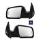 Mirror POWER HEATED with TURN SIGNAL and Black Textured Cap PAIR