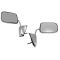 88-93 Dodge Ram Charger Pickup Mirror Chrome Folding Power Pair