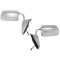 88-93 Dodge Ram Charger Pickup Mirror Chrome Folding Power Pair