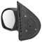 07-10 Chevy Silverado, GMC Sierra Textured Folding Manual Mirror PAIR