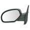 07-10 Chevy Silverado, GMC Sierra Textured Folding Manual Mirror PAIR