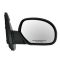 07-10 Chevy Silverado, GMC Sierra Textured Folding Manual Mirror PAIR