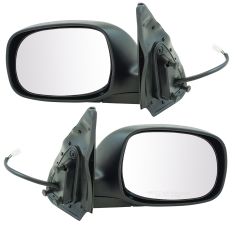 04-06 Toyota Tundra Double Cab Power Heated w/Chrome Mirror PAIR