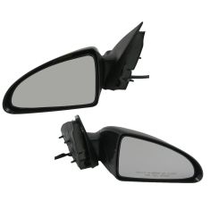 06-07 Chevy Malibu Mirror Power Folding Smooth (Except LS)Pair