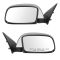 89-95 Toyota PU Manual Mirror Chr Pair