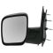 08-11 Ford Van Manual Mirror w/Single Glass PAIR