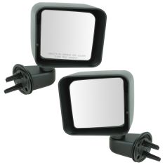 07-10 Jeep Wrangler Manual Mirror PAIR