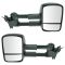 98-00 Chevy GMC SUV Suburban Power Heated Towing Mirror Pair (Upgrade) (TR)