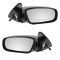 00-04 MITSUBISHI Eclipse, blk Man Rem Mir PAIR