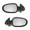 1995-99 Nissan Sentra 200SX Black Manual Mirror PAIR