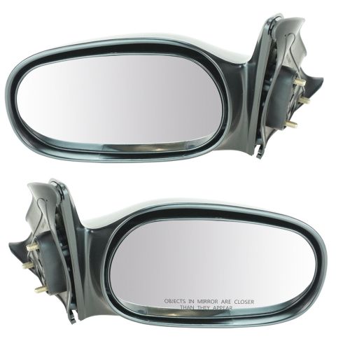 98-02 Toyota Corolla Manual Mirror PAIR