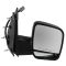 02-07 Ford Van Dual Mirror Pwr w/Pdl Lt 4 Mnts PAIR