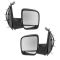 02-07 Ford Van Dual Mirror Pwr w/Pdl Lt 4 Mnts PAIR