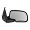 99-02 Sierra Power Mirror Blk w/Flat Blk Cap PAIR