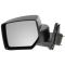 07-12 Jeep Patriot Textured Manual Mirror PAIR