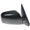 07-10 Hyundai Sante Fe Black w/Smooth Black Cover Power Heated Mirror PAIR