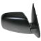 07-09 Hyundai Sante Fe Black Textured Power Mirror PAIR
