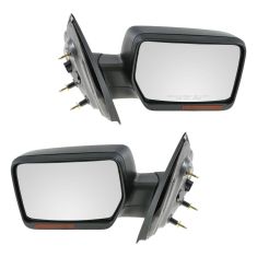 2007-08 Ford F150 Power Heated w/Turn Signal Textured Mirror PAIR