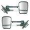 07-10 Sierra, Silverado; 07-10 FS SUV Pwr Htd w/Memory LED Chrome Cap Textured Mirror PAIR