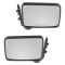 1987-96 Mitsubishi PU; 87-93 Dodge D50 blk (folding) Man Mir PAIR