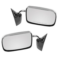 1987-94 Dodge Dakota PU, 6x9, chrome (folding) Manual Mirror PAIR