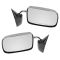 1987-94 Dodge Dakota PU, 6x9, chrome (folding) Manual Mirror PAIR