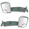 94-97 Dodge Ram 1500 2500 3500 Power TS Chrome Cap Tow (Perf Upgrade 2010 Look) Mirror PAIR